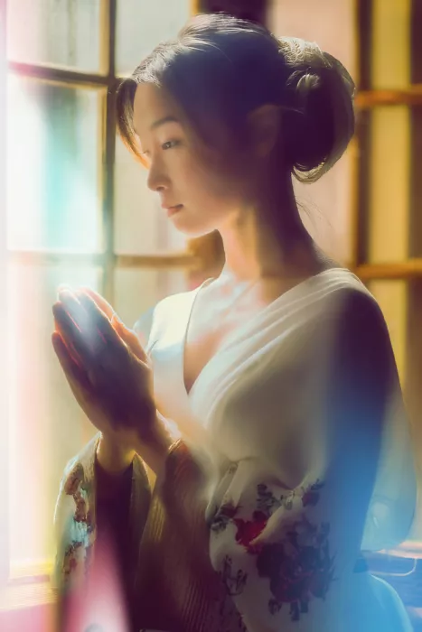 Sameshima, Yasutaka: Gebet am Fenster