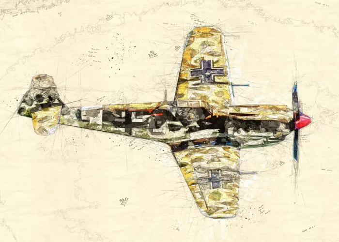 studio, senja Lembayung: Alte Flugzeuge