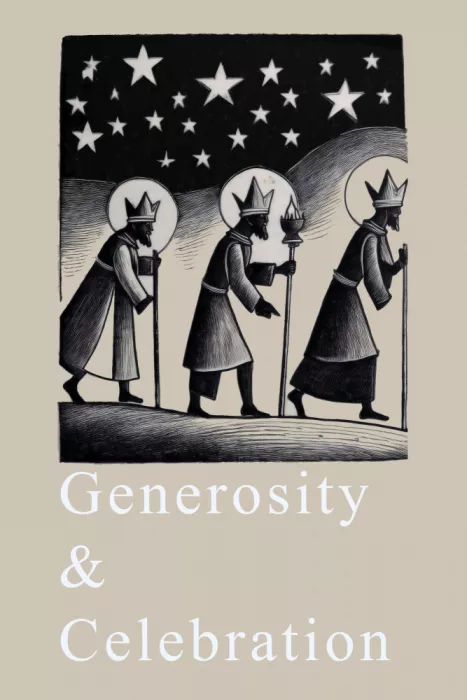 cartissi, casa: Winter Scene: Generosity and Celebration