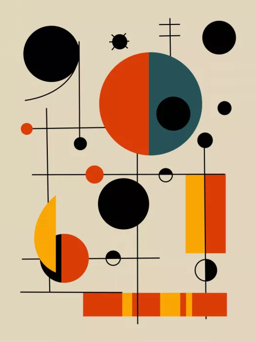 Dean, Little: Geometric Shapes And Bold Hues
