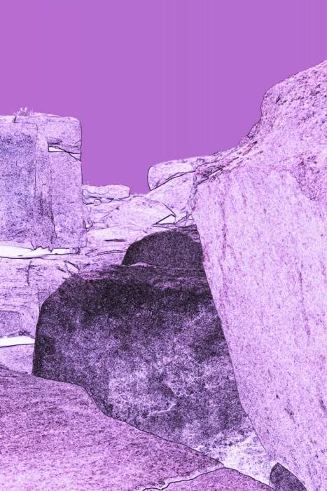 ch, Santhosh: Sueños de piedra púrpura