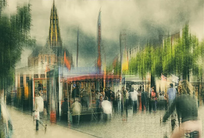 Linden, van Jan: Nelle strade di Groningen, Paesi Bassi