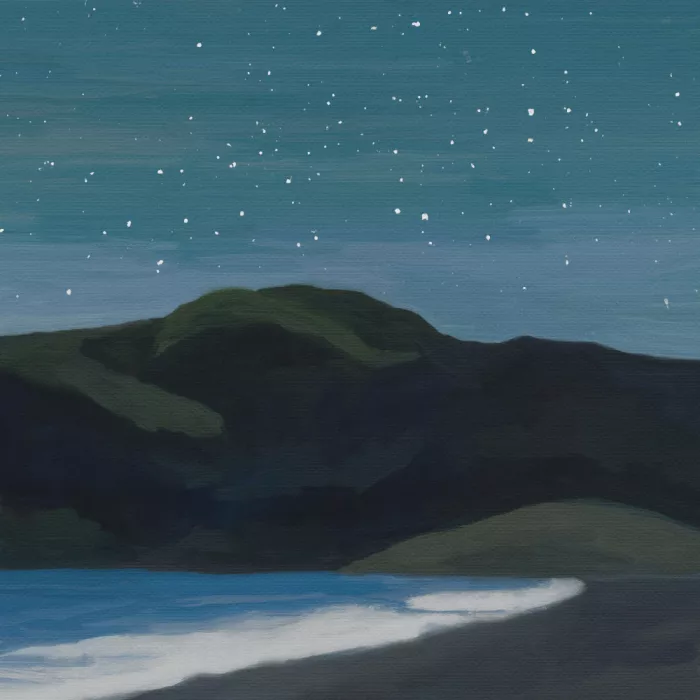 Studio, Printable The: Paesaggio di una notte stellata 2