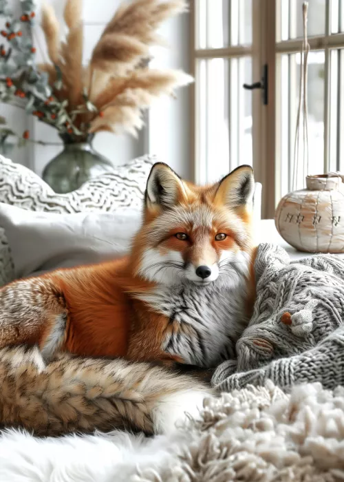 Jaszke, Justyna: Animal art Fox 28