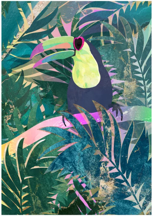 Manovski, Sarah: Jungle Rainbow Toucan