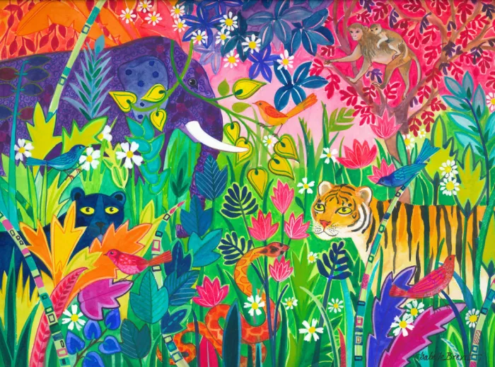 Brent, Isabelle: Desfile de colores de la selva