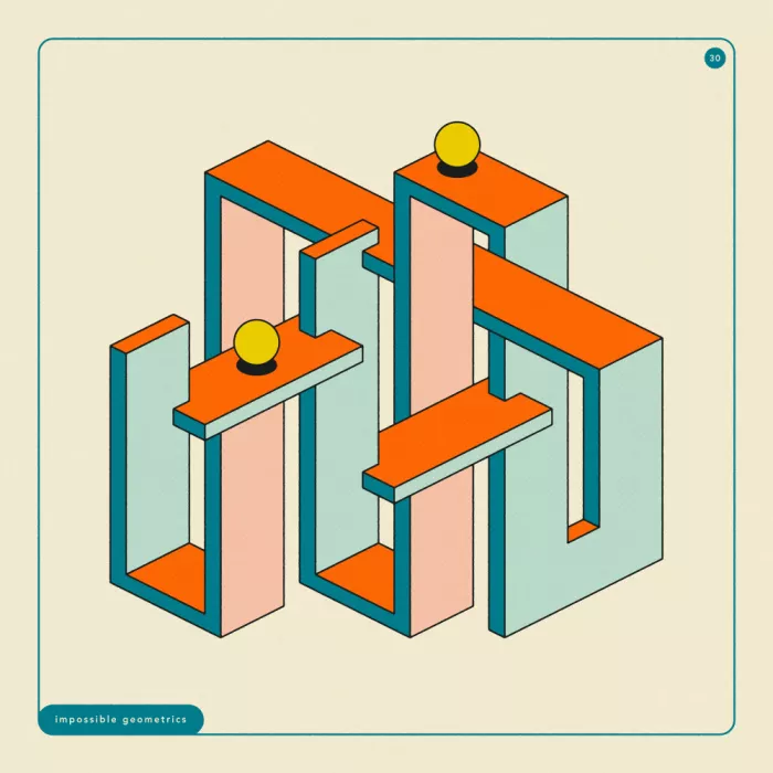 Blue, Jazzberry: Unmögliche Geometrien 30