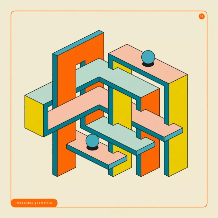 Blue, Jazzberry: Unmögliche Geometrien 38