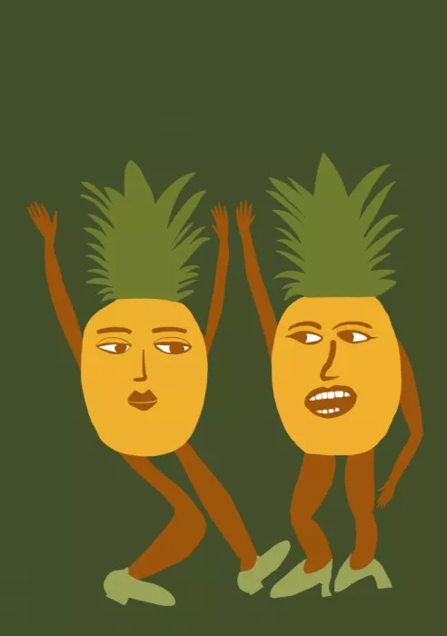 Bursic, Sharyn: Dancing pineapples