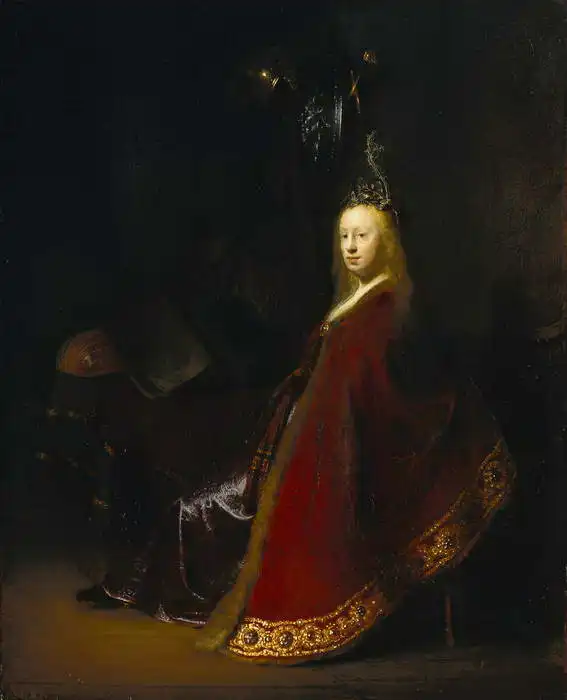 Rembrandt, van Rijn: Minerva