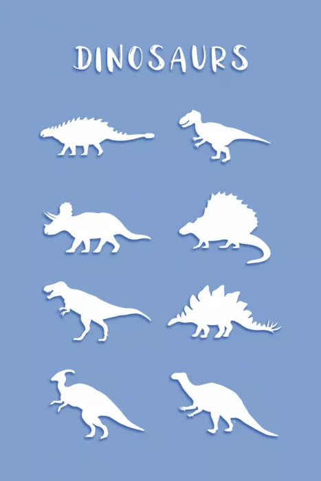 Martina: Dinosauri blu