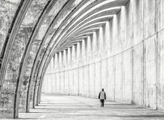 Neu, Mario: Hombre en la arquitectura
