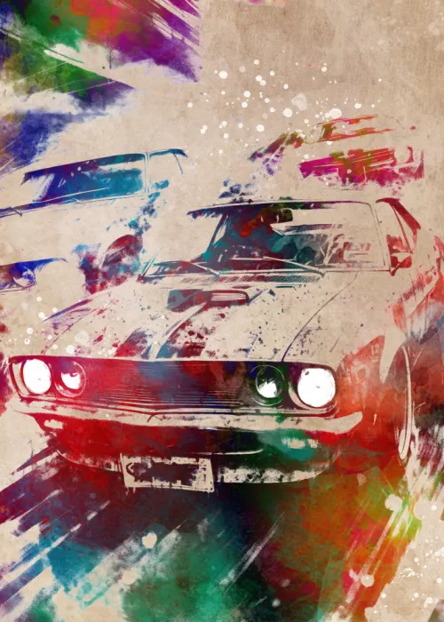 Jaszke, Justyna: Autos de Carrera Sport Arte Digital