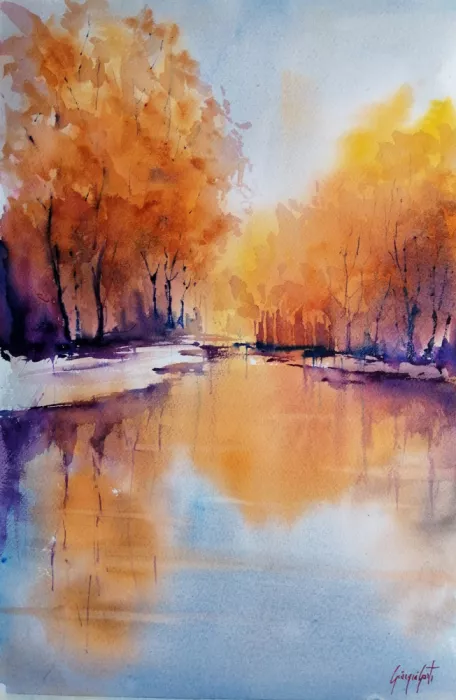 Gosti, Giorgio: countryside landscape 19