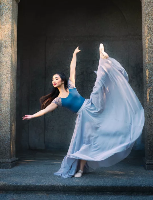 Wei, Rong: Baile en solitario en la calle