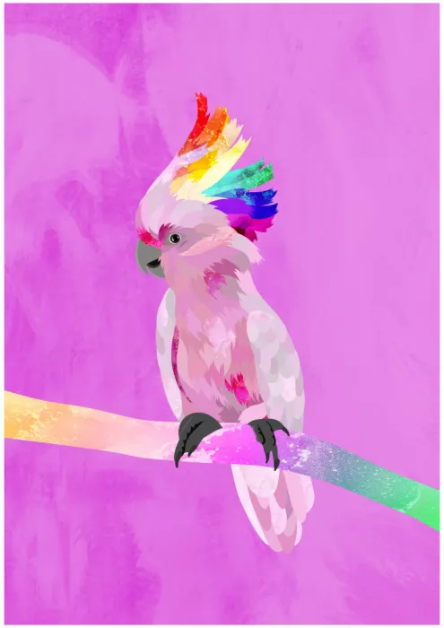 Manovski, Sarah: 6 Rainbow Cockatoo 01