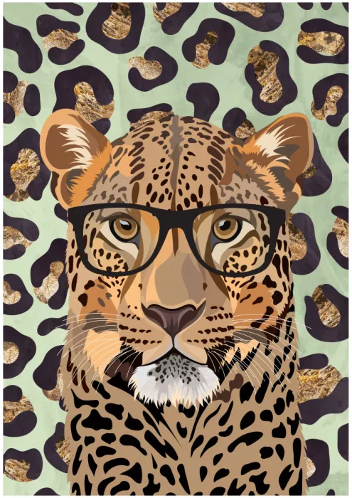 Manovski, Sarah: Leopard Print Leopard Green