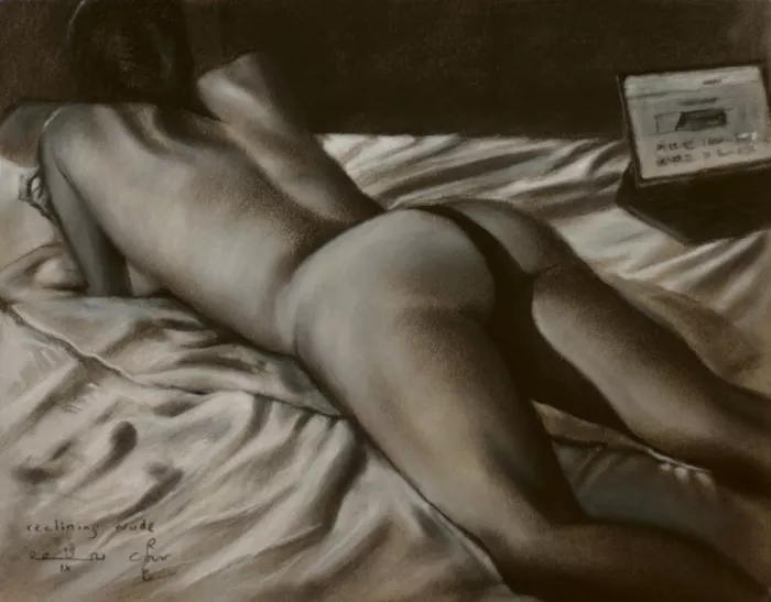 Akkers, Corné: Reclining Nude - 19-09-21