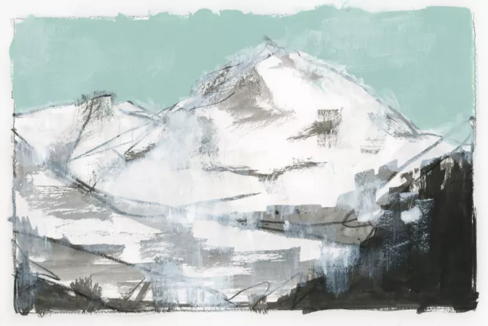 cartissi: Estampa de las Montañas Blancas Nº 2