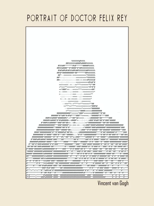 Project, Doa: Van Gogh ASCII Portrait
