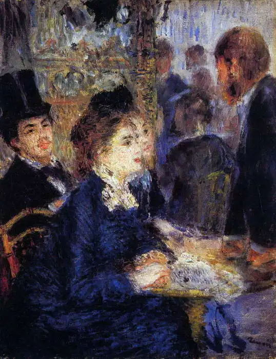 Renoir, Auguste: V kavárně