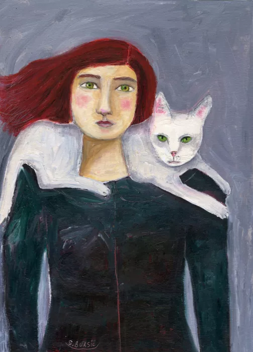 Bursic, Sharyn: Lady and the White Cat