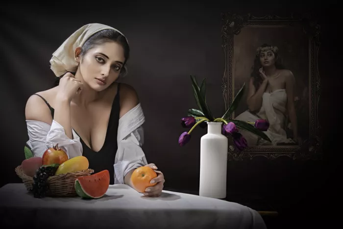 BHATTACHARYYA, PARTHA: Dame aux fruits