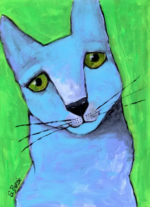 Bursic, Sharyn: Die große blaue Katze
