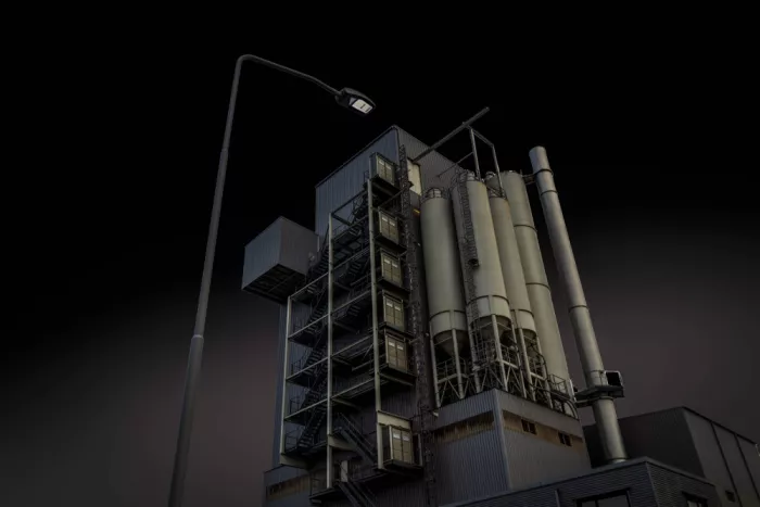 Louwen, Fred: Une usine de ciment