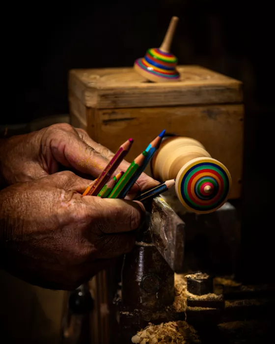Rampinelli, Roberto: The hands tell a story
