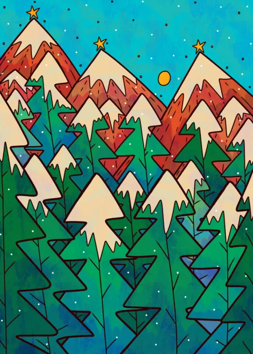 Wade, Stephen: Forêt de Noël verte