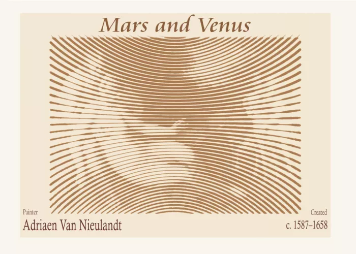 Project, Doa: Mars a Venuše – Adriaen Van Nieulandt (nizozemský 1587–1658)