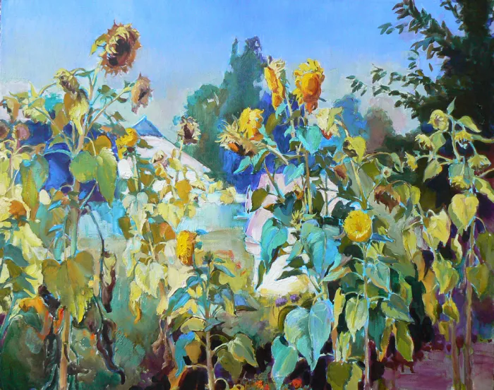 Kutsachenko, Andrii: Sonnenblumen