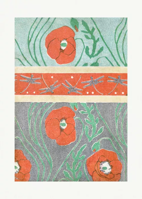 Hashiguchi, Goyō: Máky (1908) Okraj