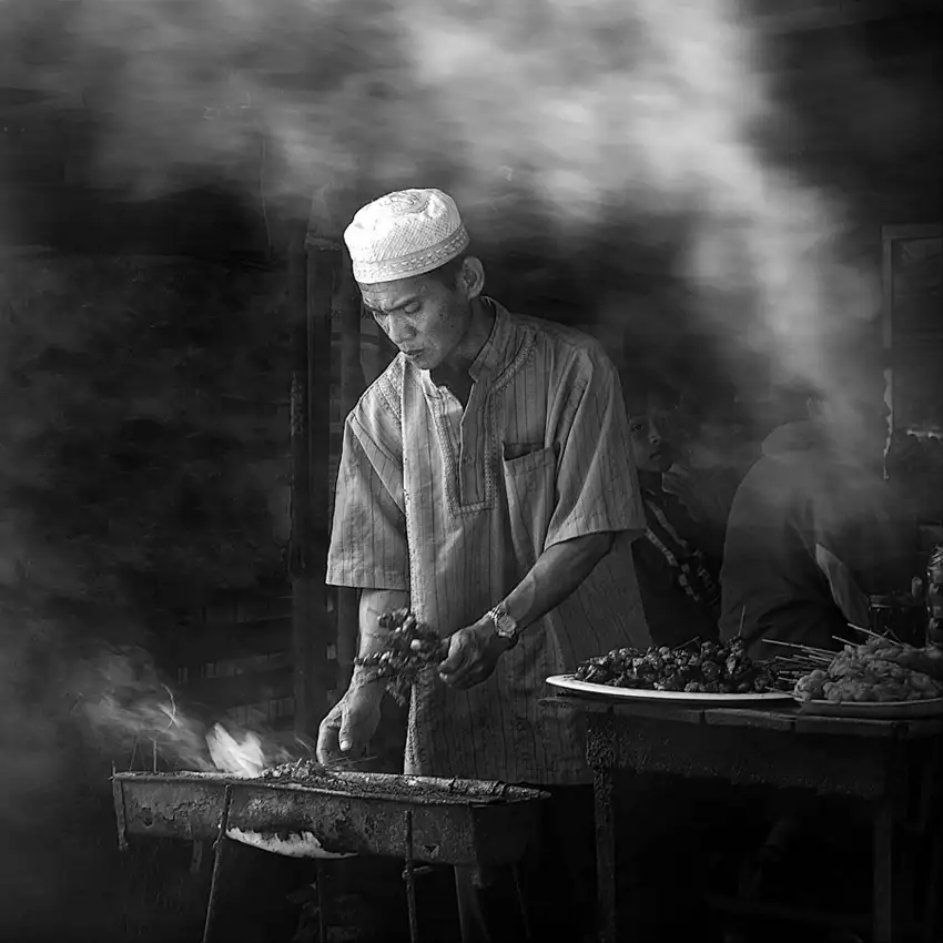 saelanwangsa: Grilované satay