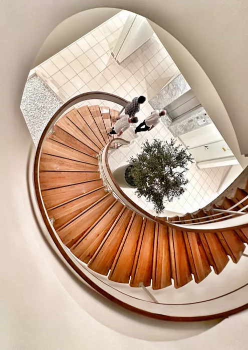 Cort, De Daniel: En las escaleras