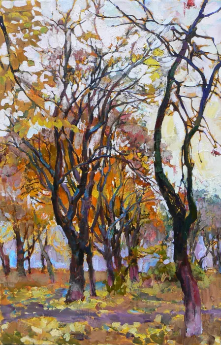 Kutsachenko, Andrii: Herbstliche Allee