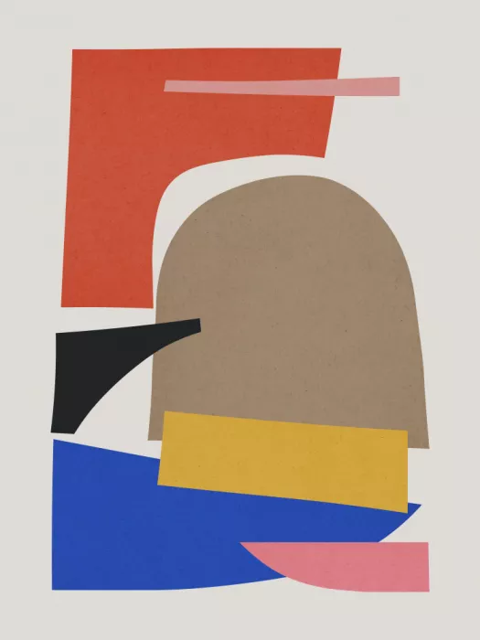 Costa, Vitor: Collage astratto 6