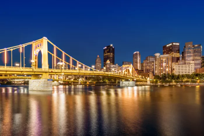 Viola, Melanie: Andy Warhol Bridge, Pittsburgh
