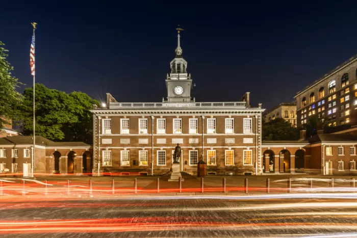 Viola, Melanie: Independence Hall in Philadelphia