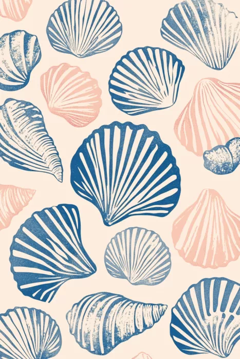 Prints, Art Melloi: Motif de coquillage