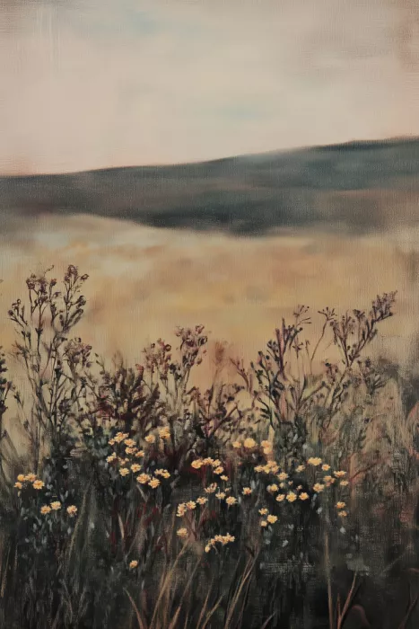 Prints, Art Melloi: Fleur de paysage
