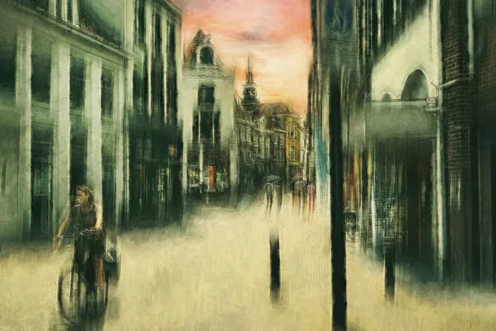 Linden, van Jan: Nelle strade di Zutphen, Paesi Bassi