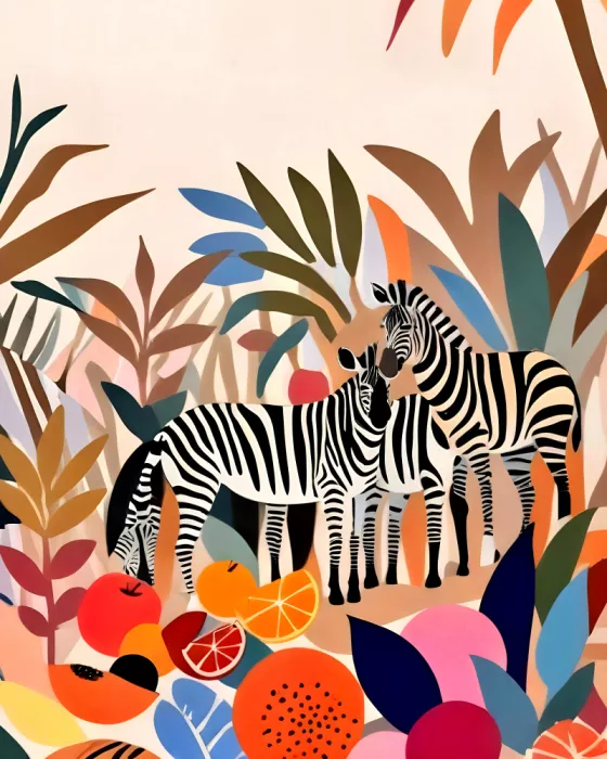 Gokhale, Uma: Three Zebras