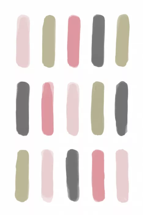 Martina: Vertical Brush Strokes In Soft Pastel Tones