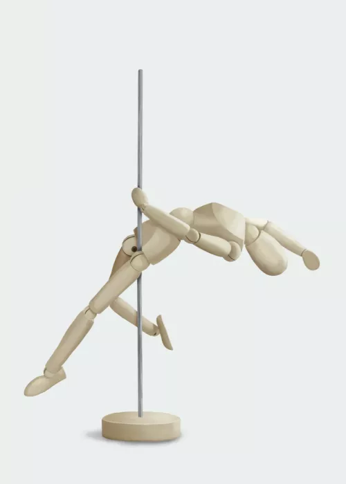 ByKammille: Poledancer grey