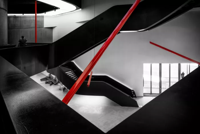 Villalba, Angel: Composition abstraite et géométrique X