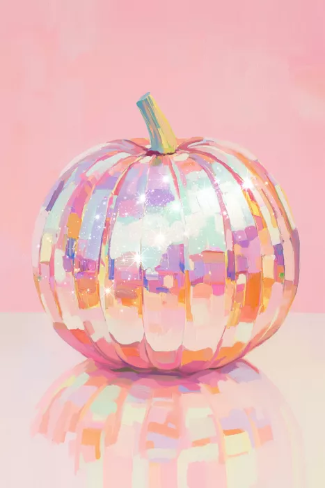Prints, Art Melloi: Courge iridescente