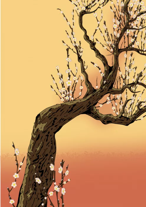 Nicholas: Árbol de flores japonés