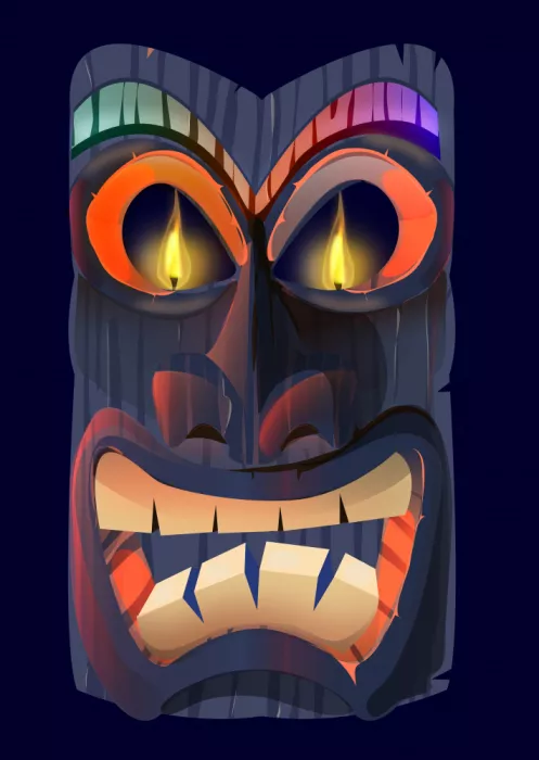 Nicholas: Tiki-Maske